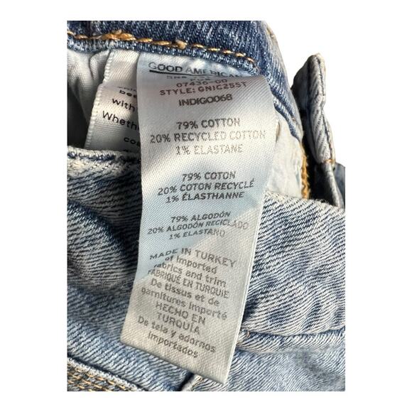 Good American Womens Distressed Jeans Denim Grunge Ripped Punk Rock 4 27 - Picture 5 of 6